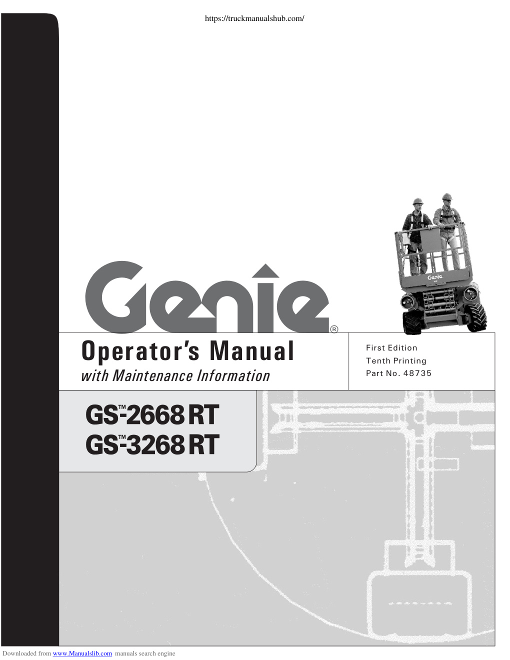 Première page de ManualsLib - Makes it easy to find manuals online!