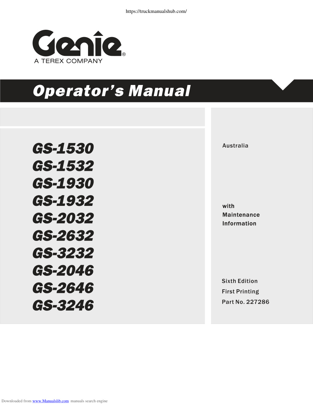 Première page de ManualsLib - Makes it easy to find manuals online!