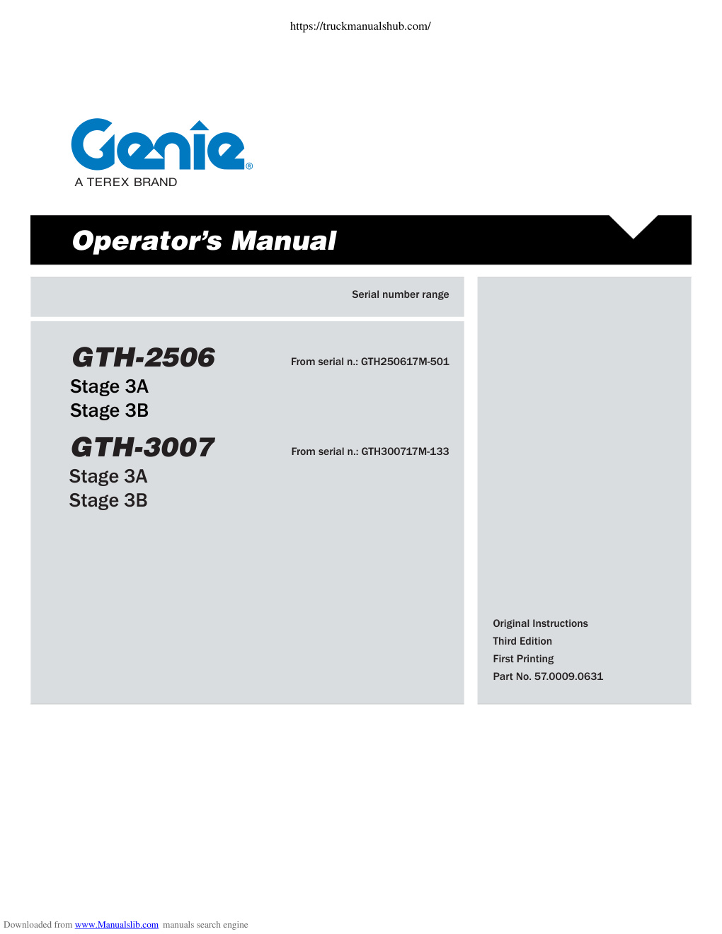 Première page de ManualsLib - Makes it easy to find manuals online!