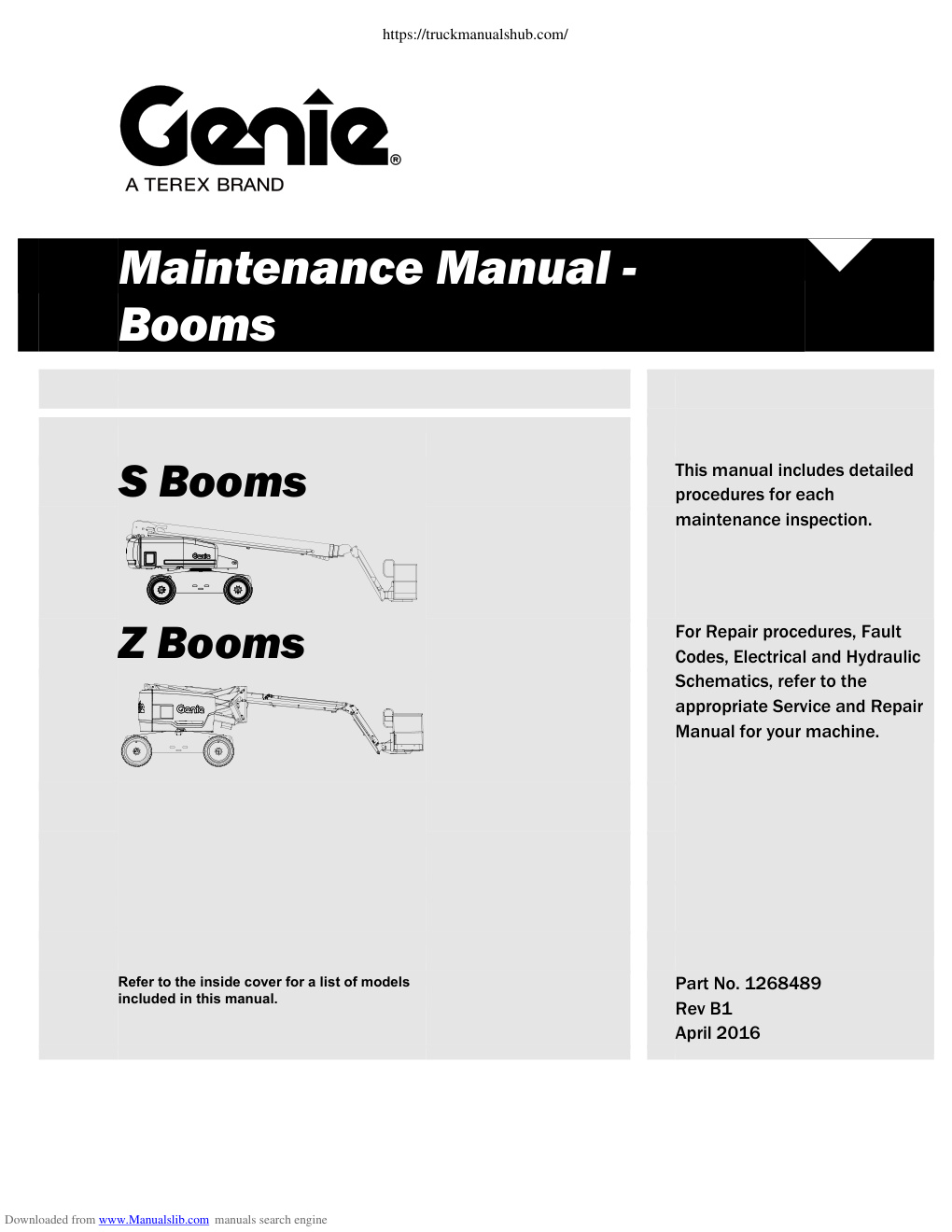 Première page de ManualsLib - Makes it easy to find manuals online!