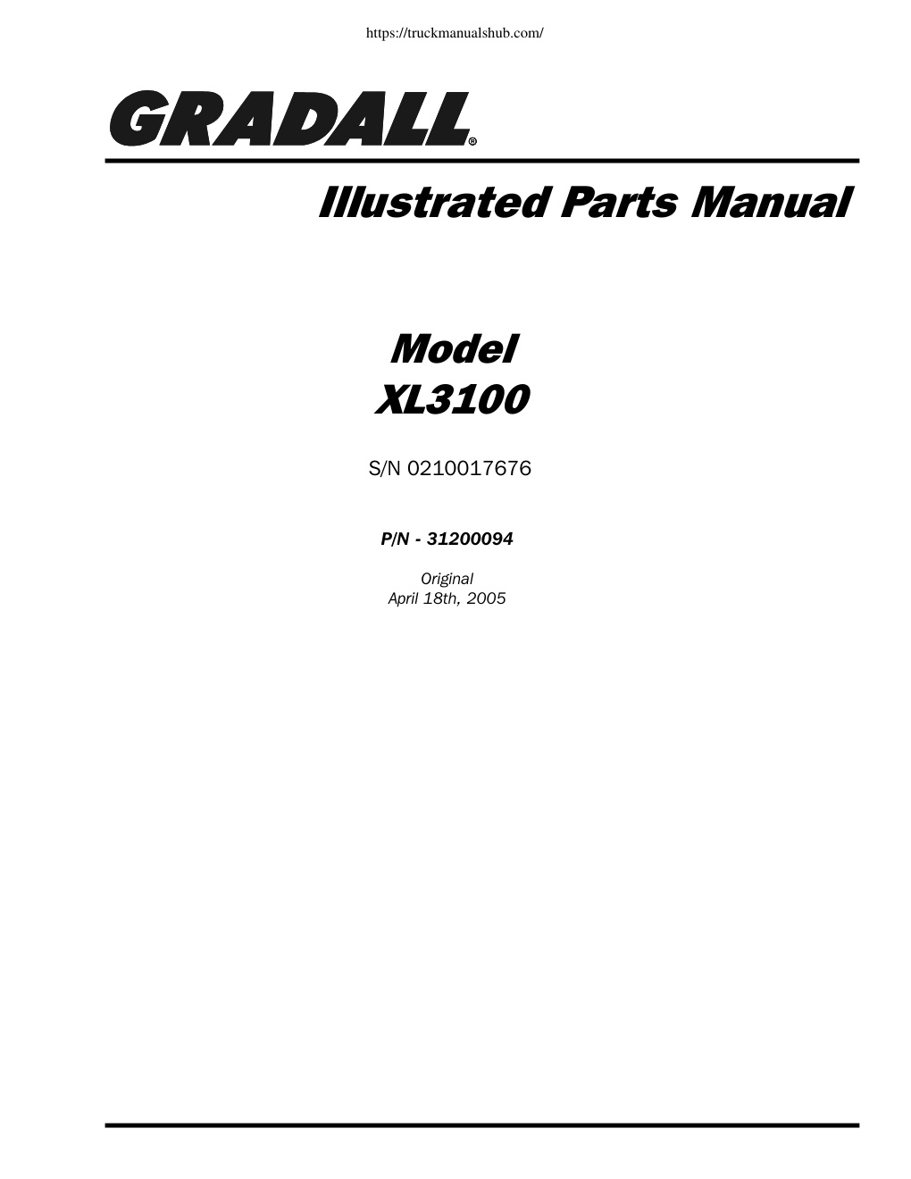 Première page de 31014001_Parts.book
