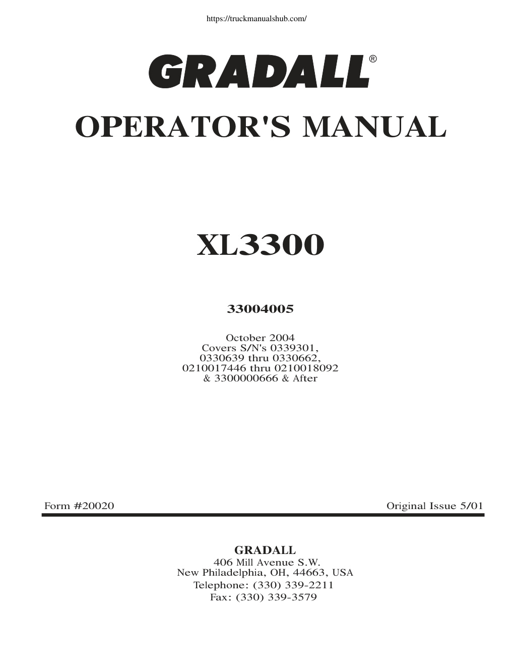 Première page de Manual_2300