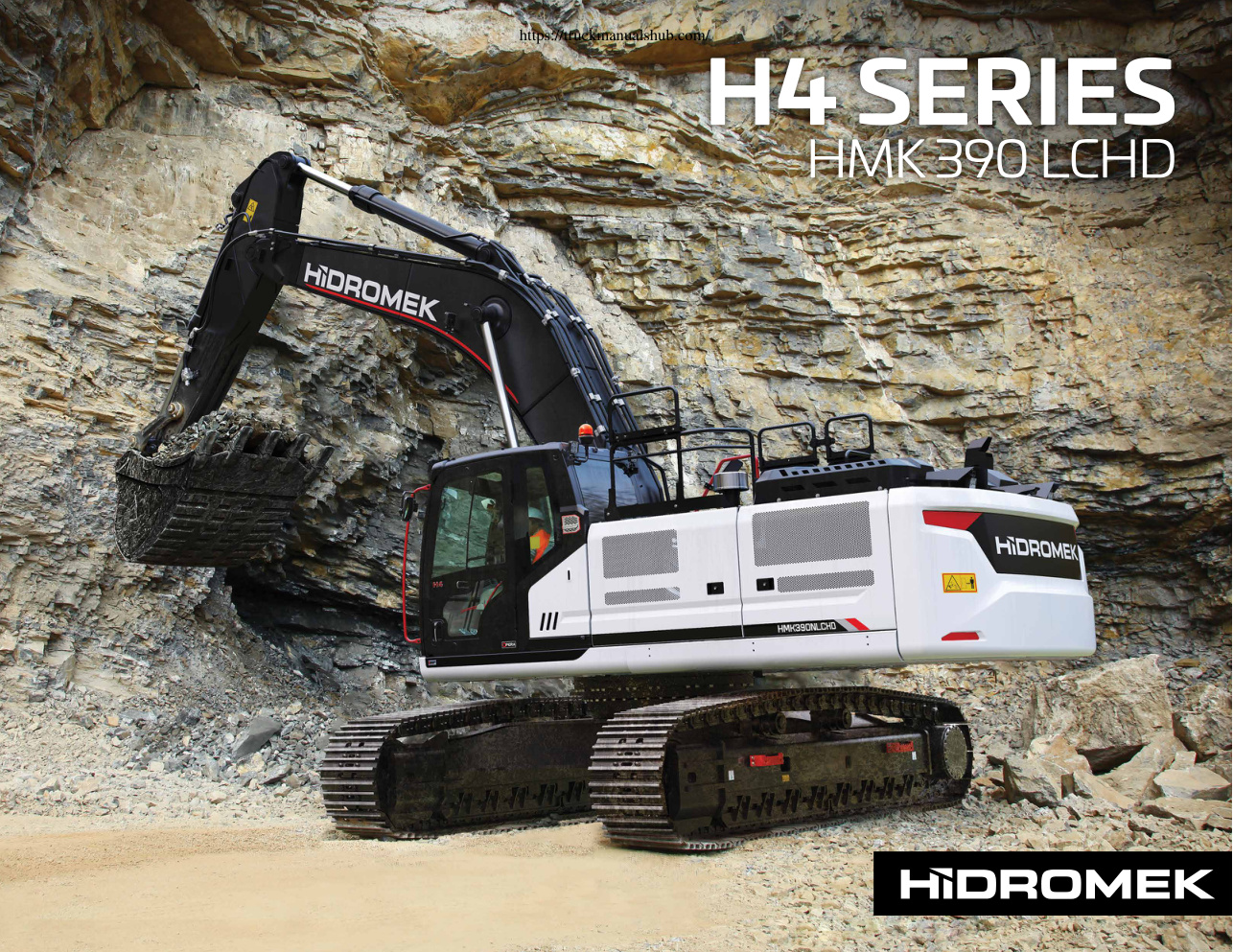 Première page de Hidromek HMK390LCHD Technical Specification