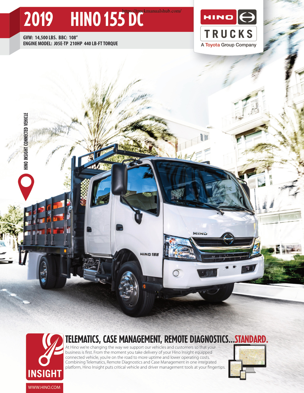 Première page de GVW: 14,500 LBS. BBC: 108”