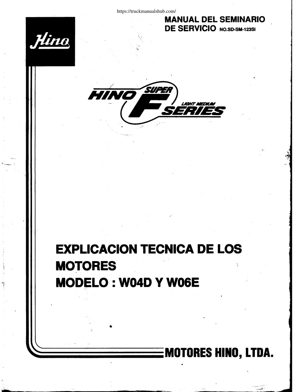 Première page de MANUAL DEL SEMINARIO