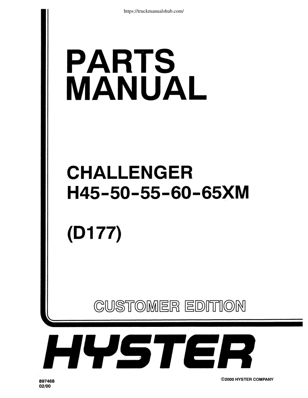 Première page de CUSTOMER EDITION