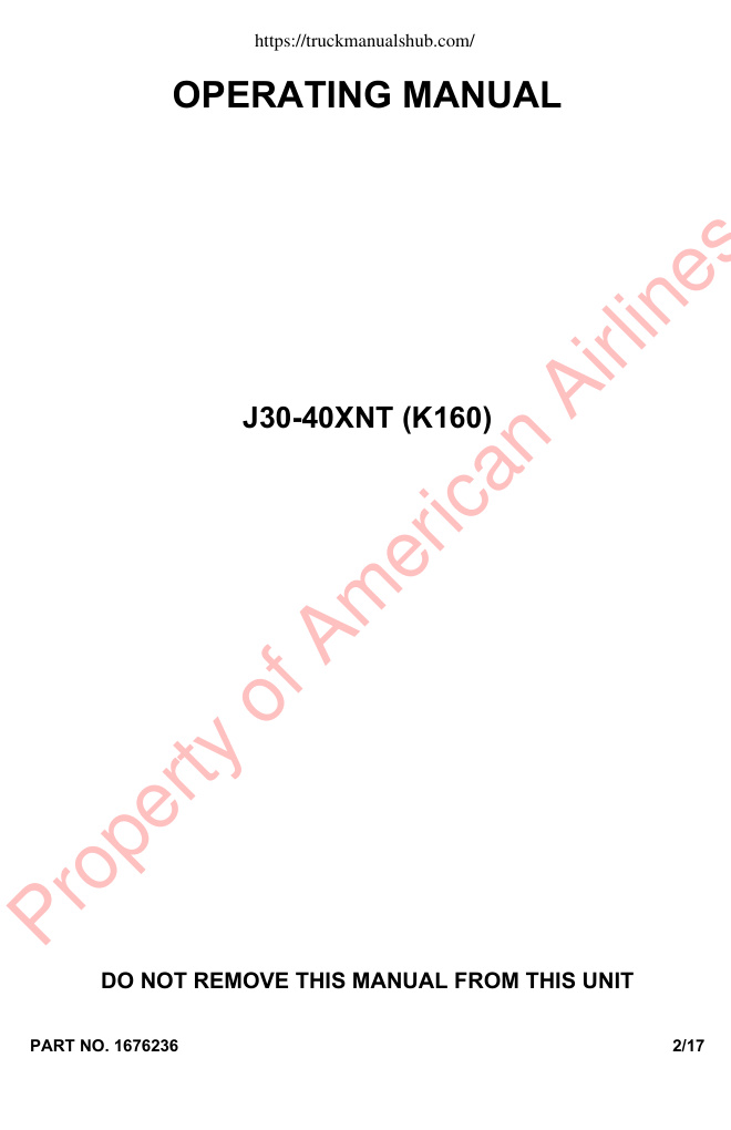Première page de FROM MANUAL (K160)