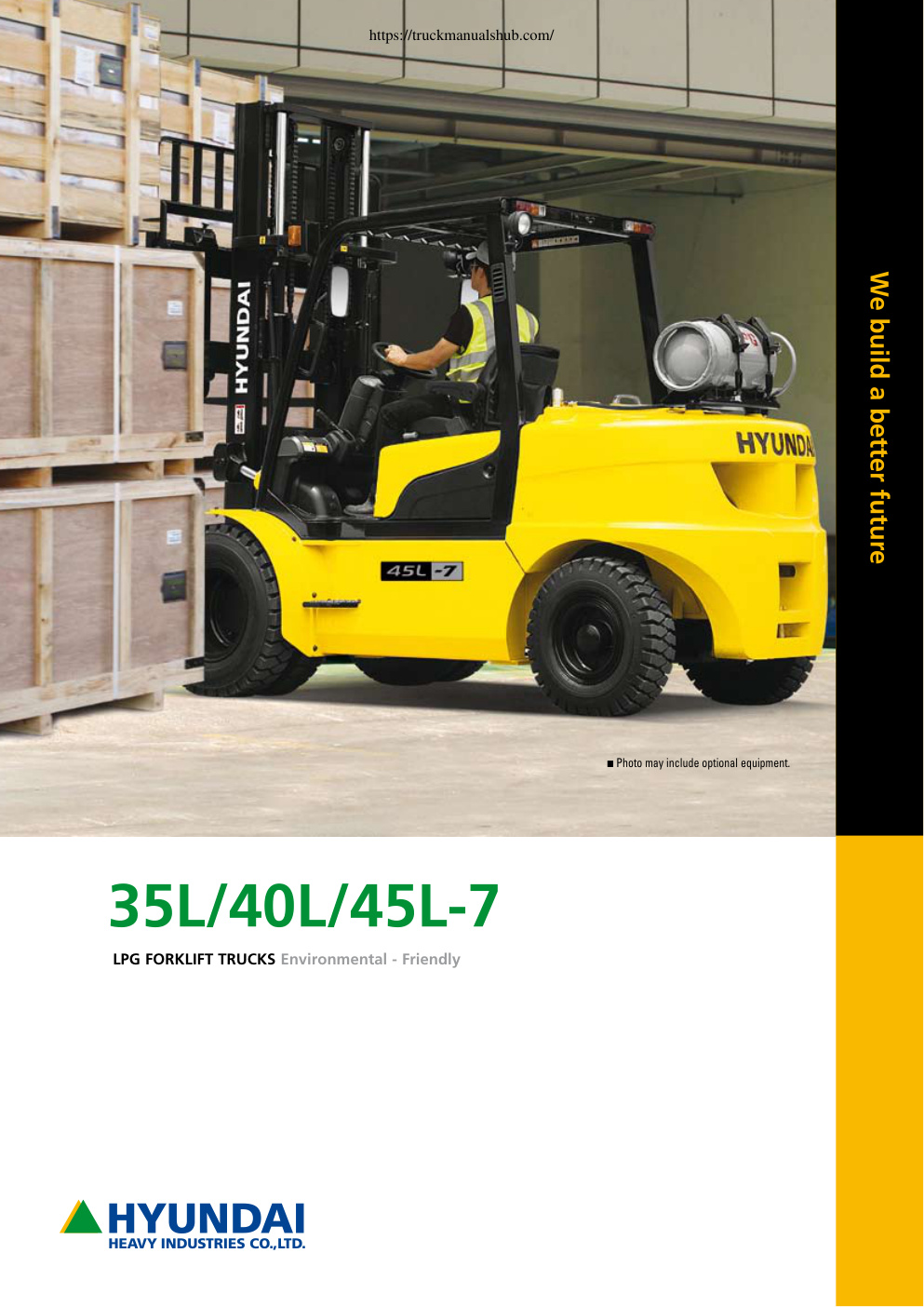 Première page de LPG FORKLIFT TRUCKS