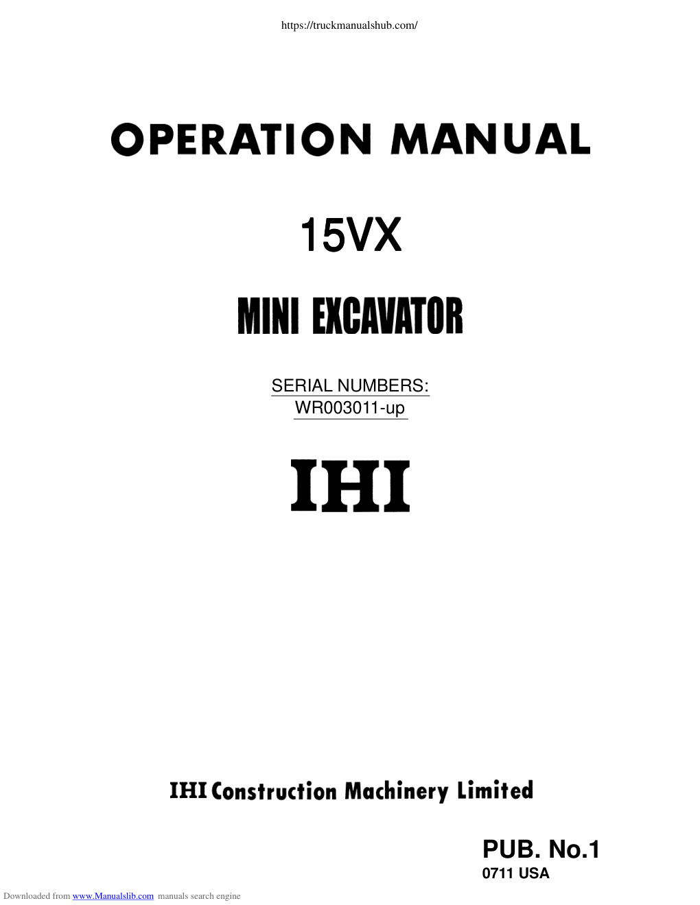 Première page de ManualsLib - Makes it easy to find manuals online!
