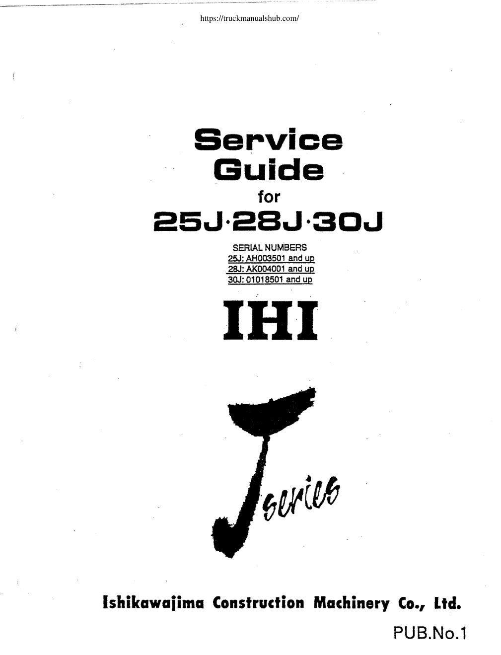 Première page de SERIAL NUMBERS