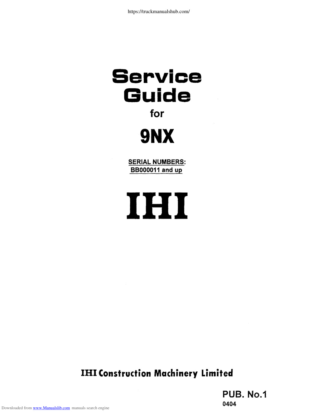 Première page de ManualsLib - Makes it easy to find manuals online!