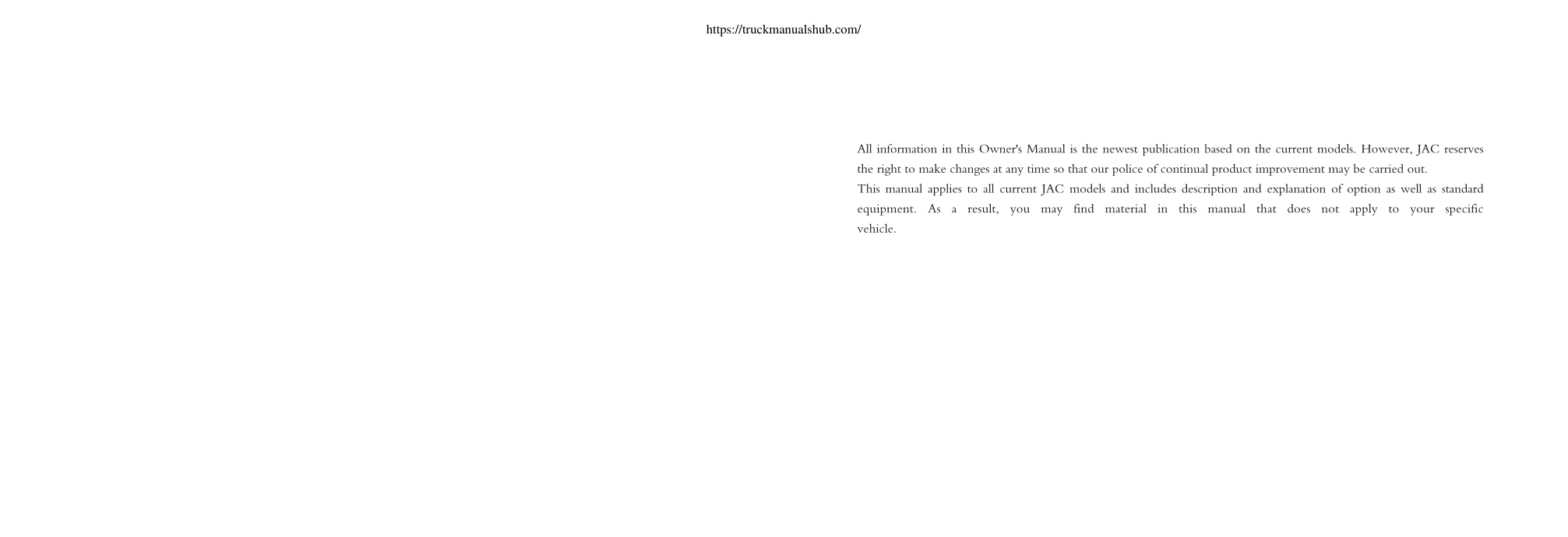 Première page de 重卡说明书（通用）-.cdr