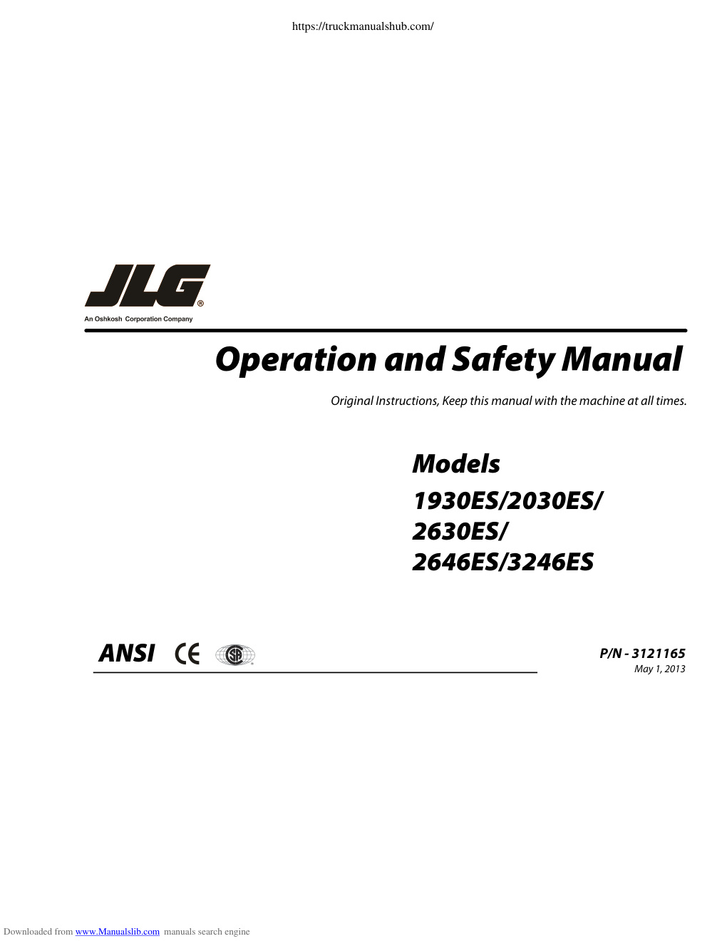 Première page de ManualsLib - Makes it easy to find manuals online!
