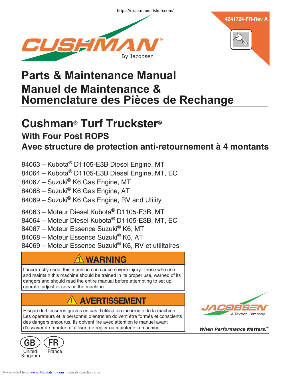 Première page de ManualsLib - Makes it easy to find manuals online!