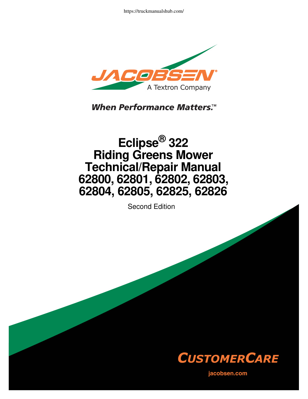 Première page de Technical/Repair Manual