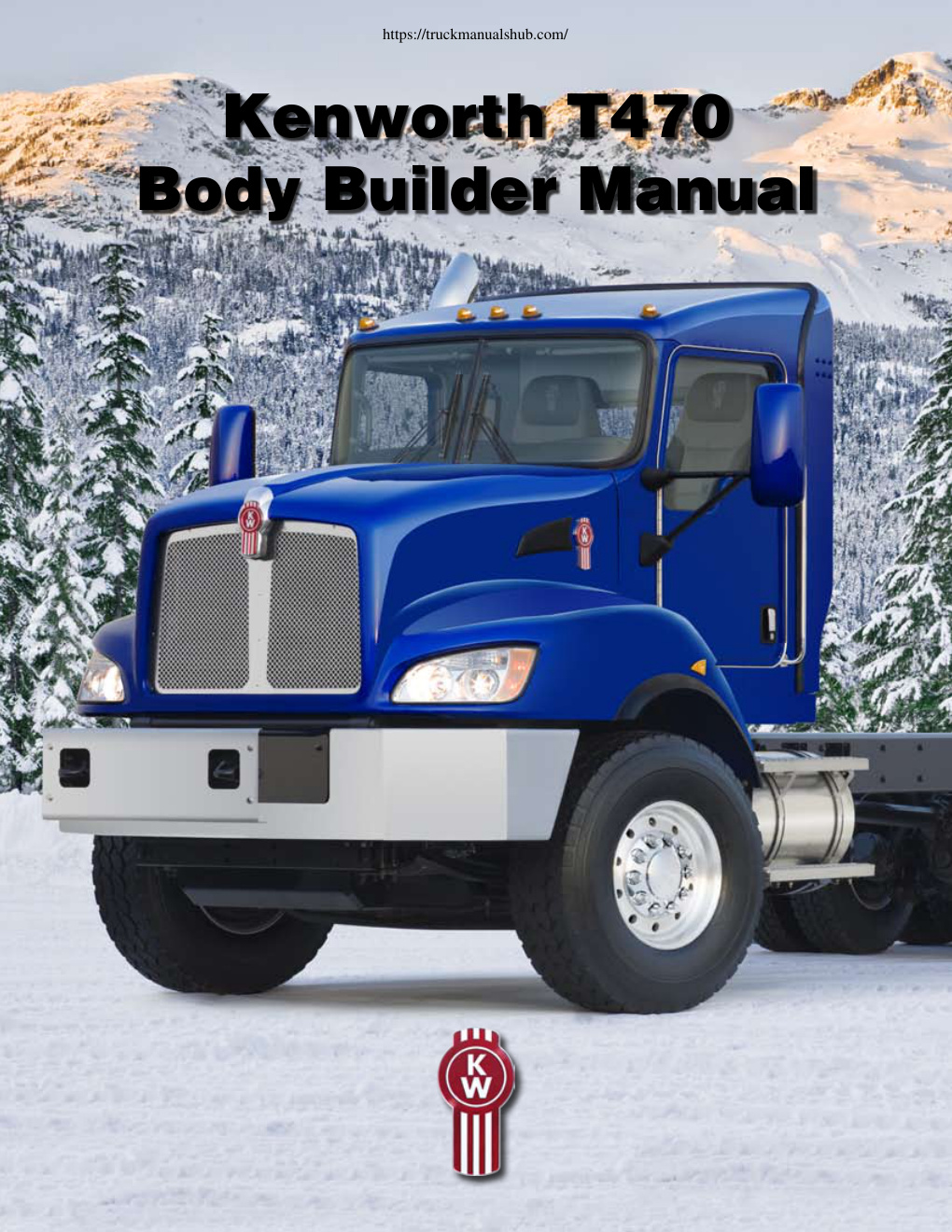 Première page de Kenworth T470 Body Builder Manual.pdf