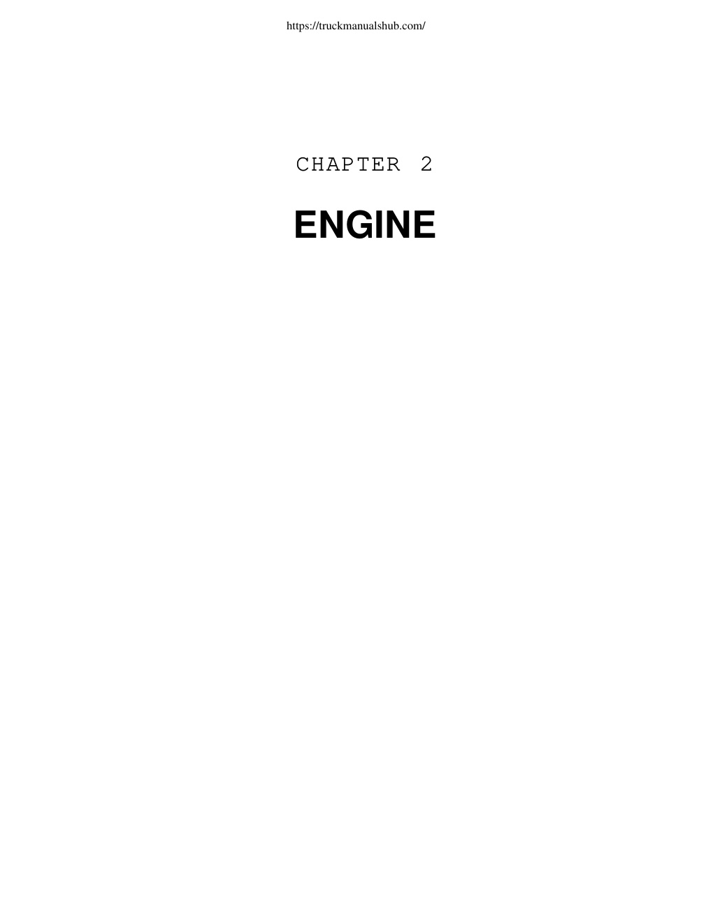 Première page de CHAPTER 2