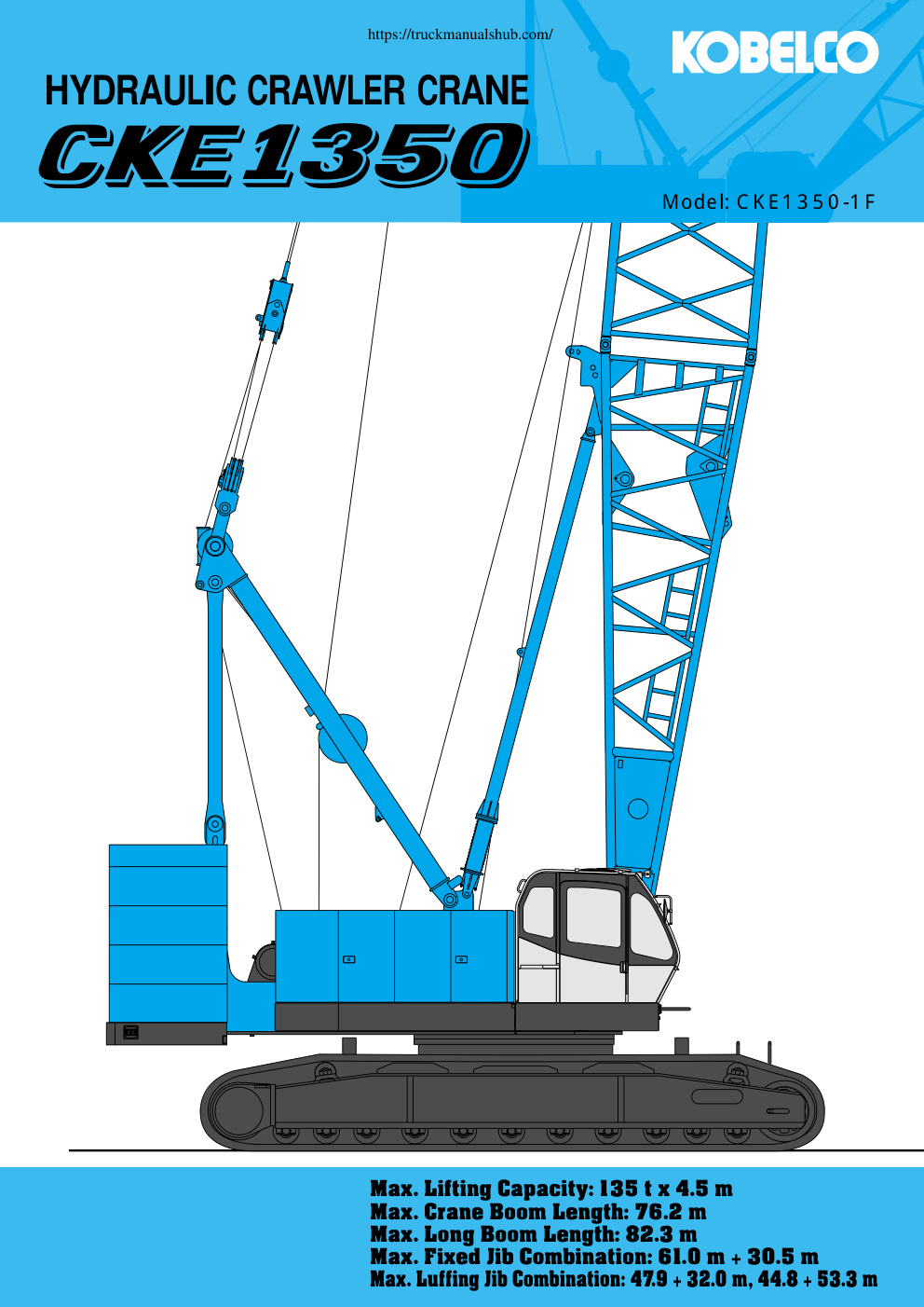 Première page de HYDRAULIC CRAWLER CRANE