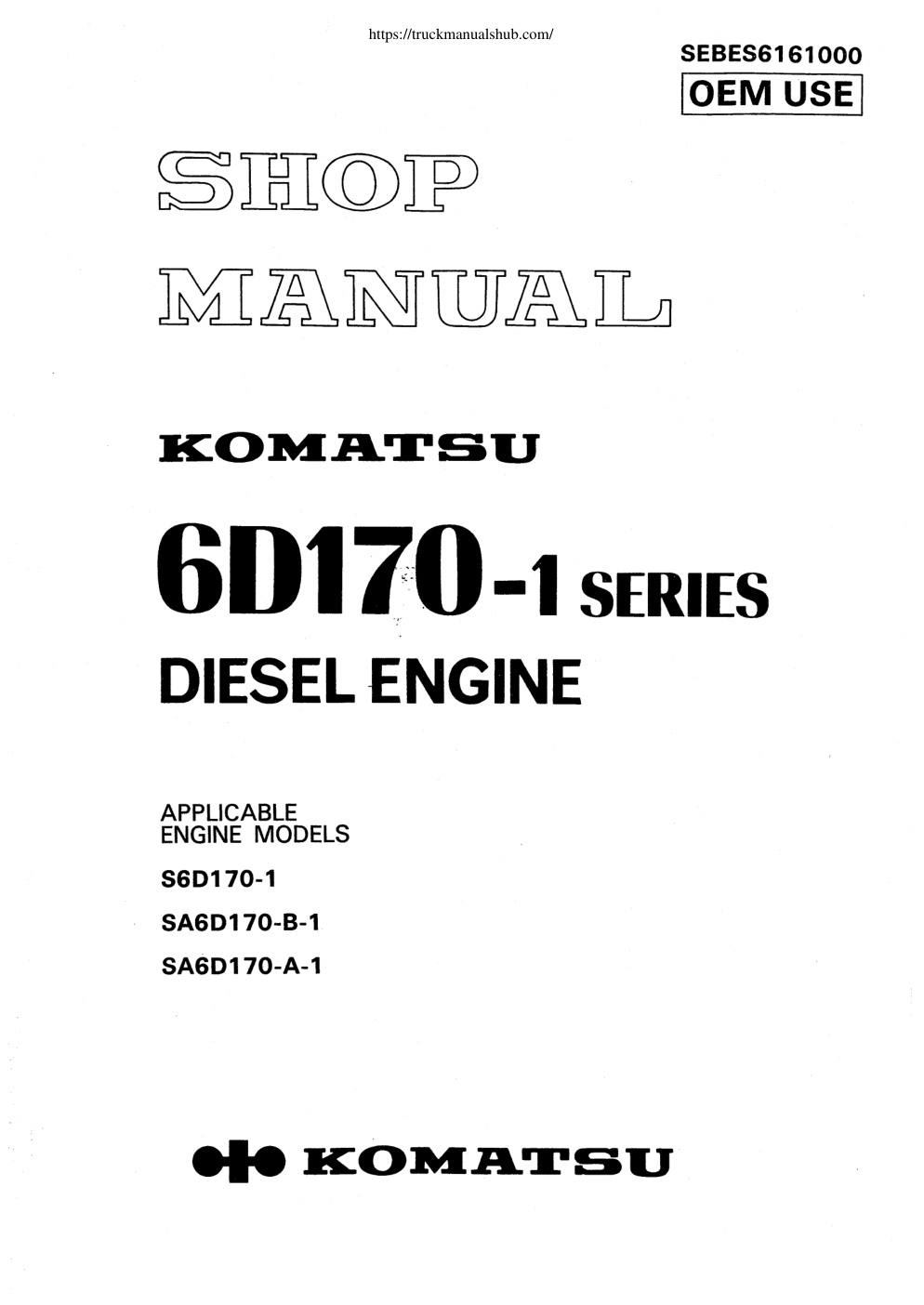 Première page de 6D1 10-1 SERIES