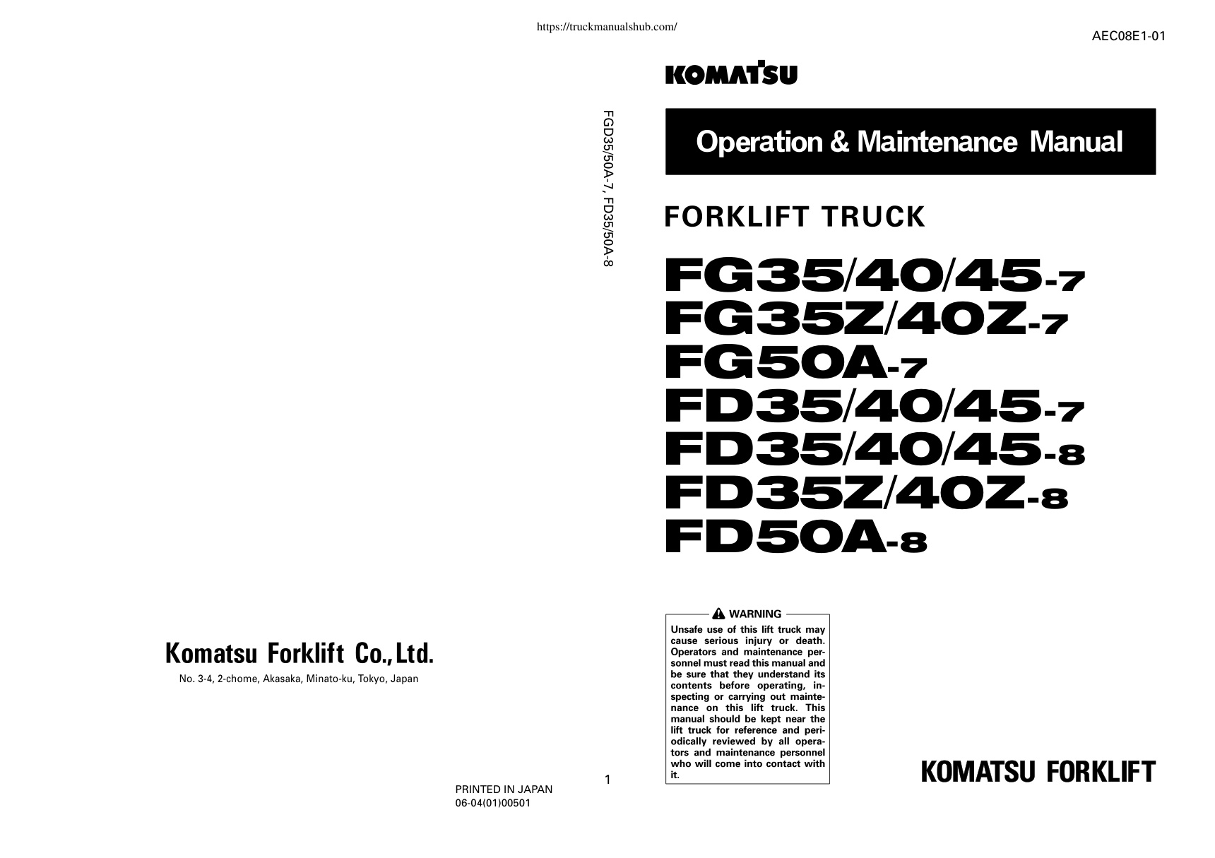 Première page de FGD35/50_00E.p65