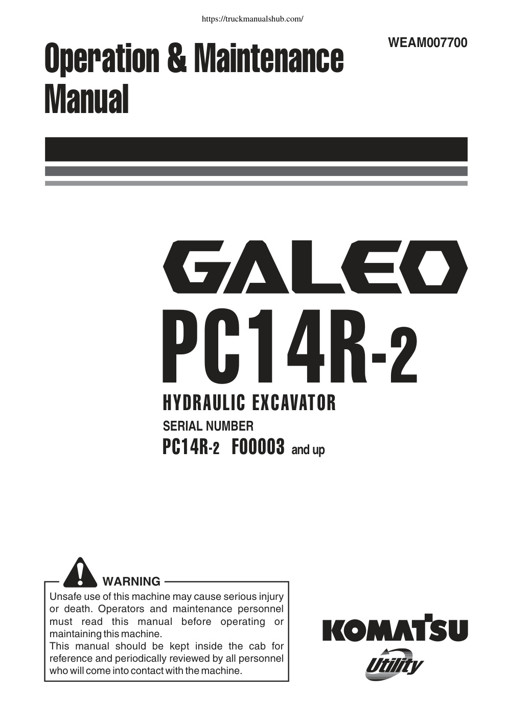 Première page de PC14R2_GB.book