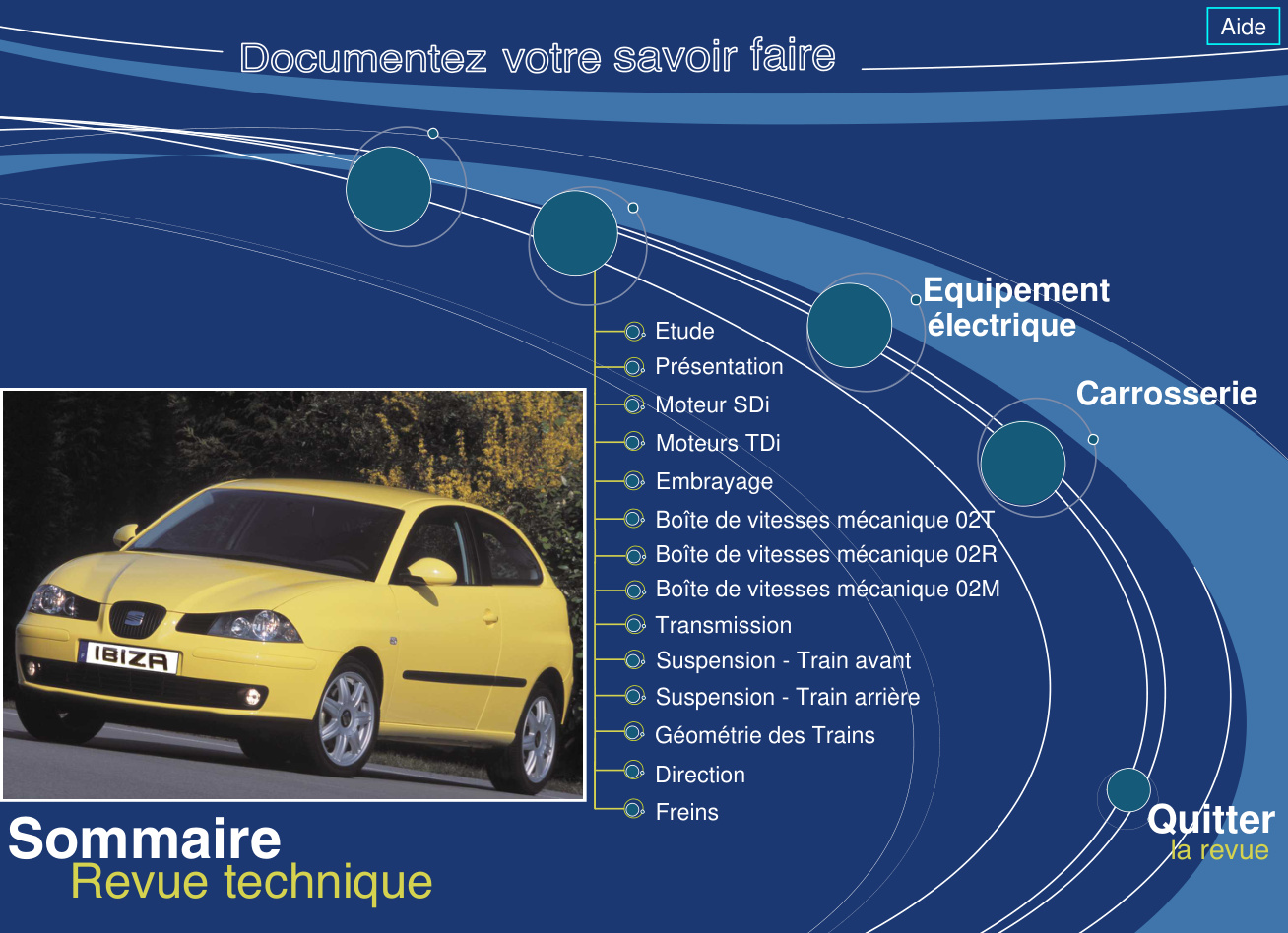 Première page de Etude électrique