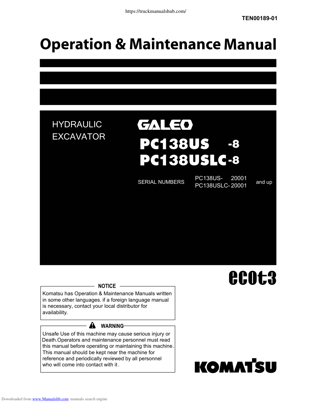 Première page de ManualsLib - Makes it easy to find manuals online!