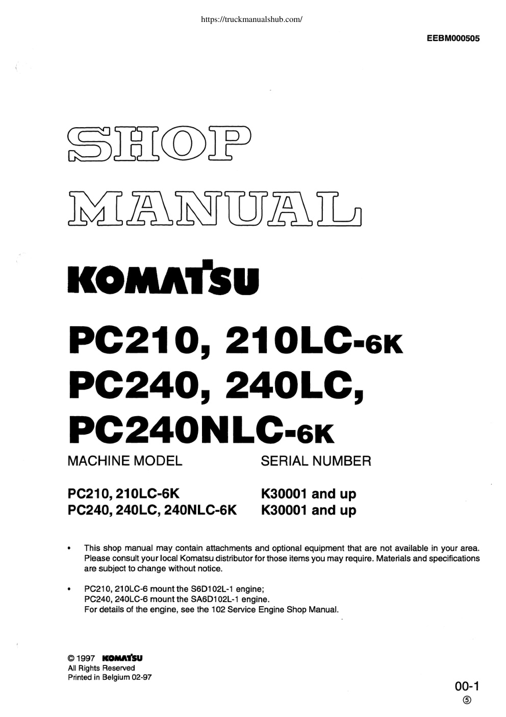 Première page de PC21 O, 21 OLC·&K