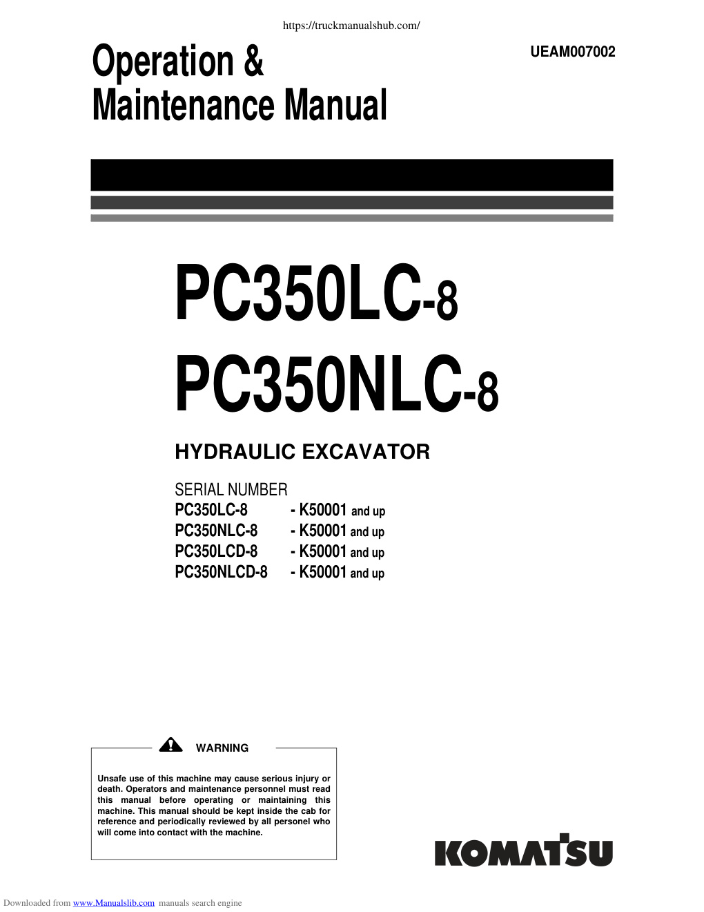 Première page de ManualsLib - Makes it easy to find manuals online!