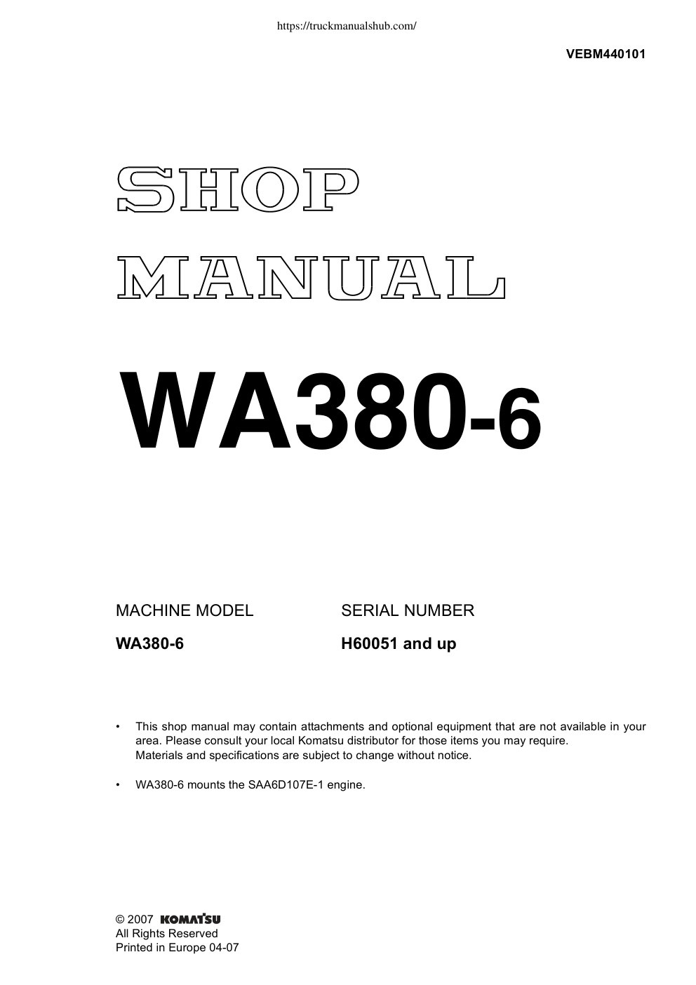 Première page de VEBM440101