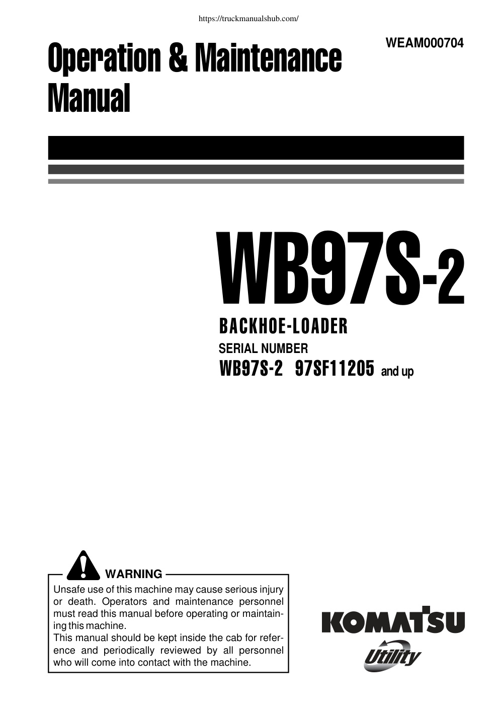 Première page de WEAM000704