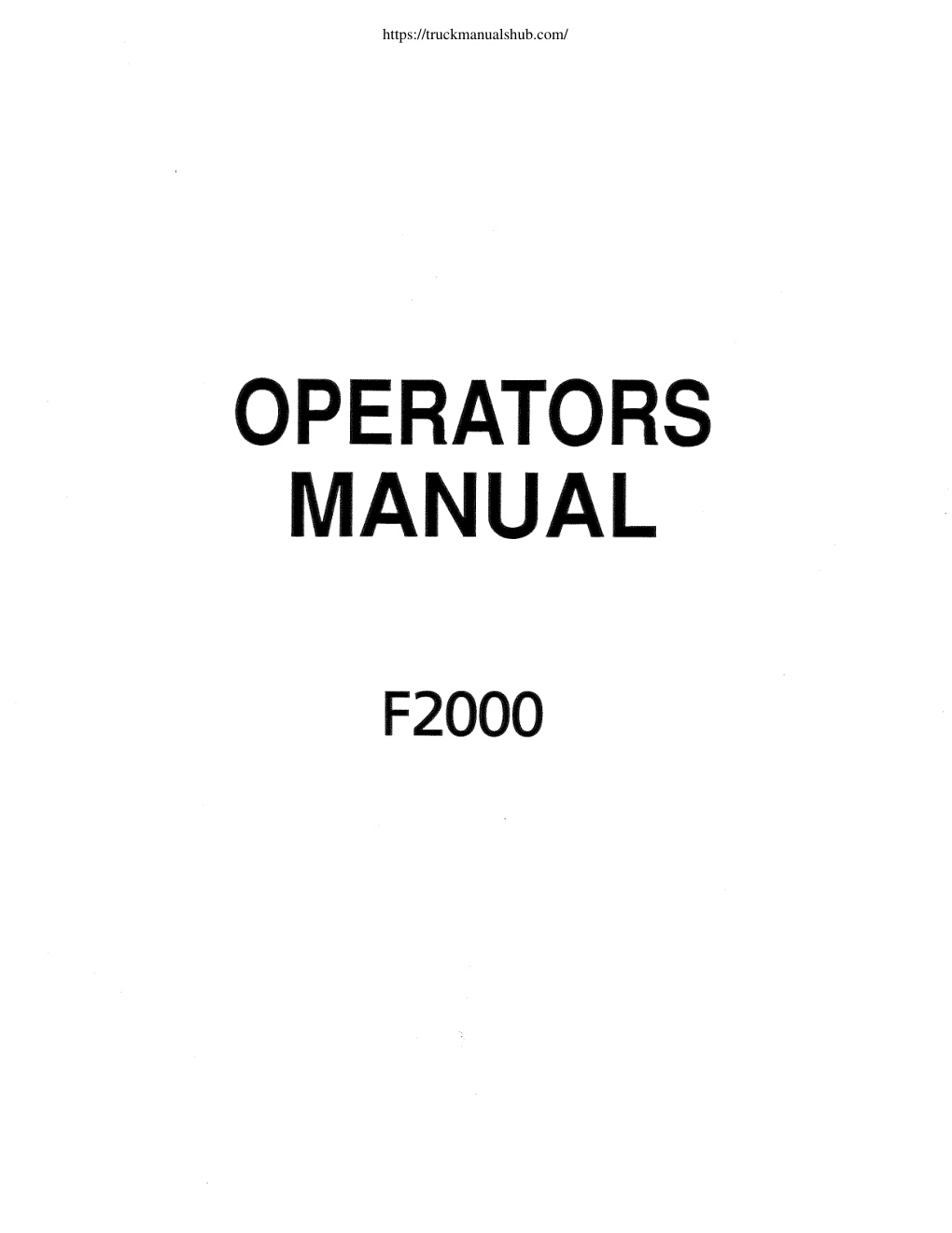 Première page de Kubota F2000 front mower Owner’s Manual.pdf