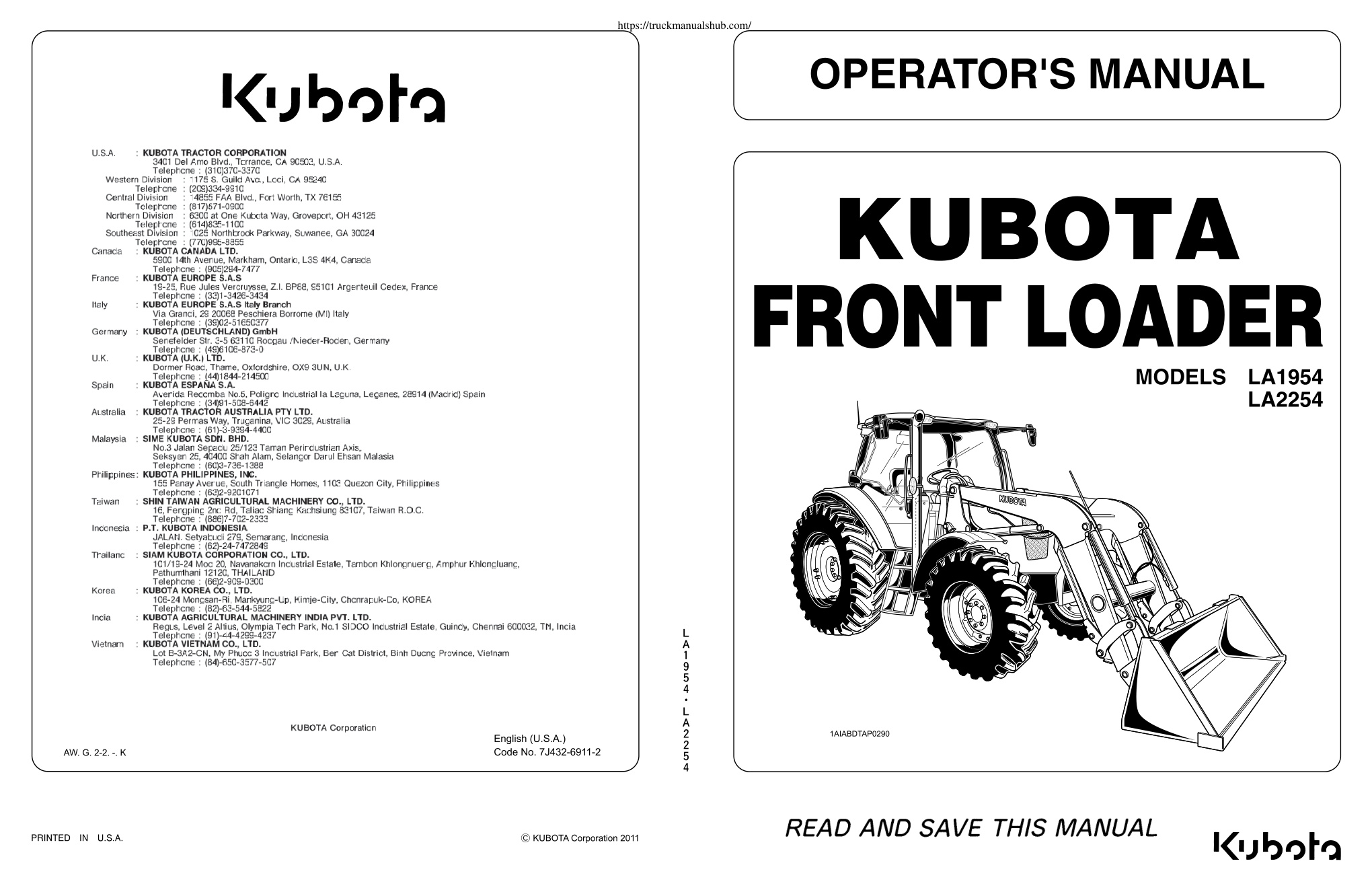 Première page de OPERATOR'S MANUAL
