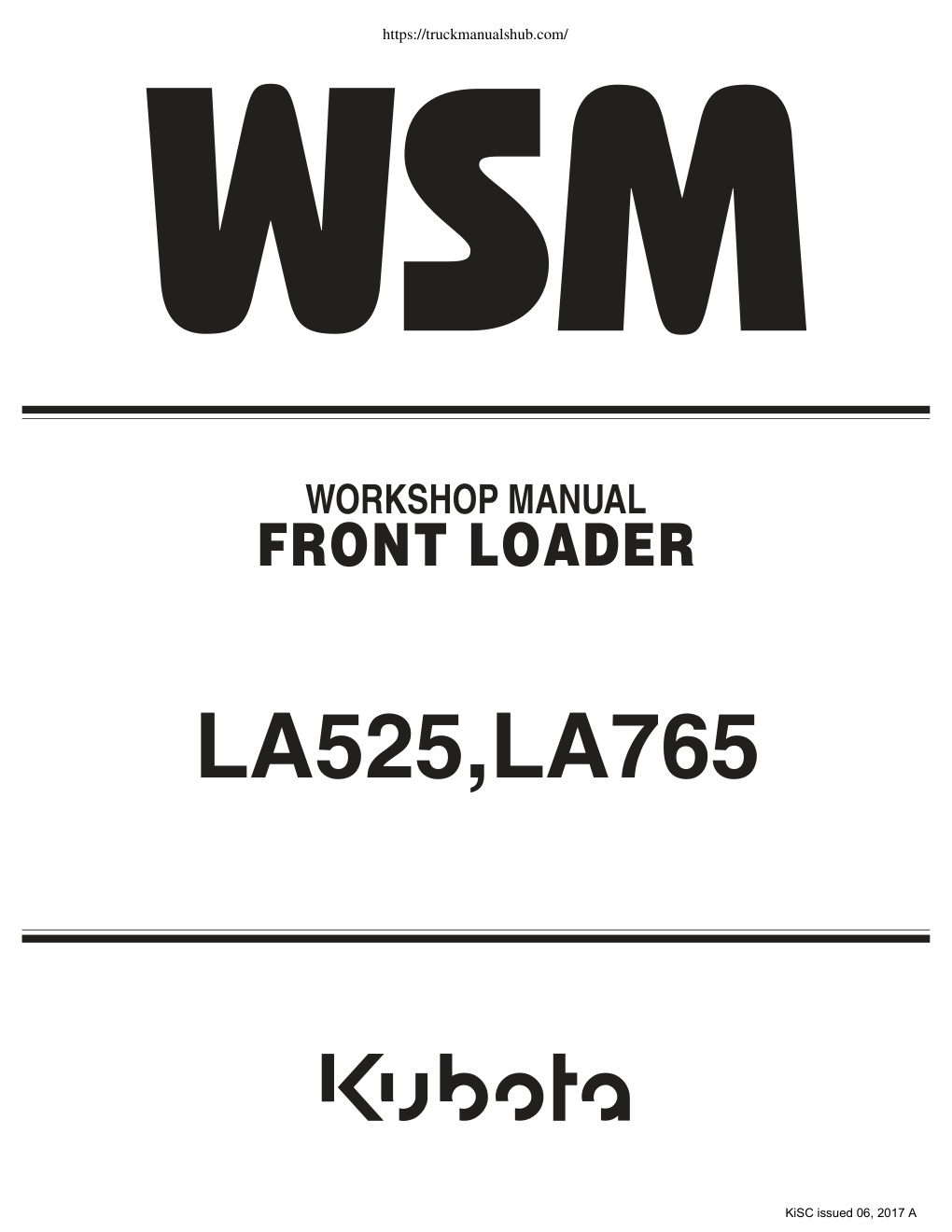 Première page de LA525,LA765 (engusa)-9Y111-10142