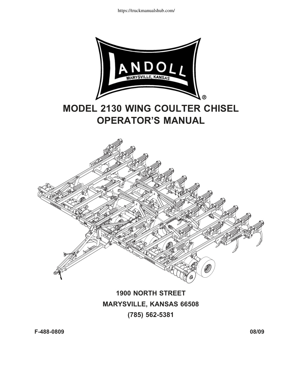 Première page de 2130 coulter chisel