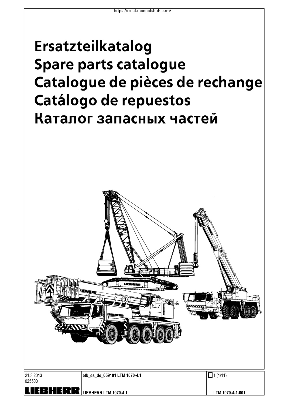 Première page de etk_es_de_059101 LTM 1070-4.1