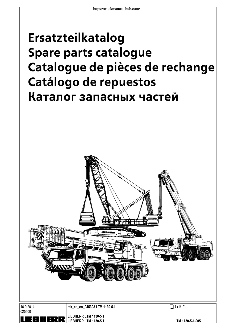 Première page de etk_es_en_045398 LTM 1130 5.1