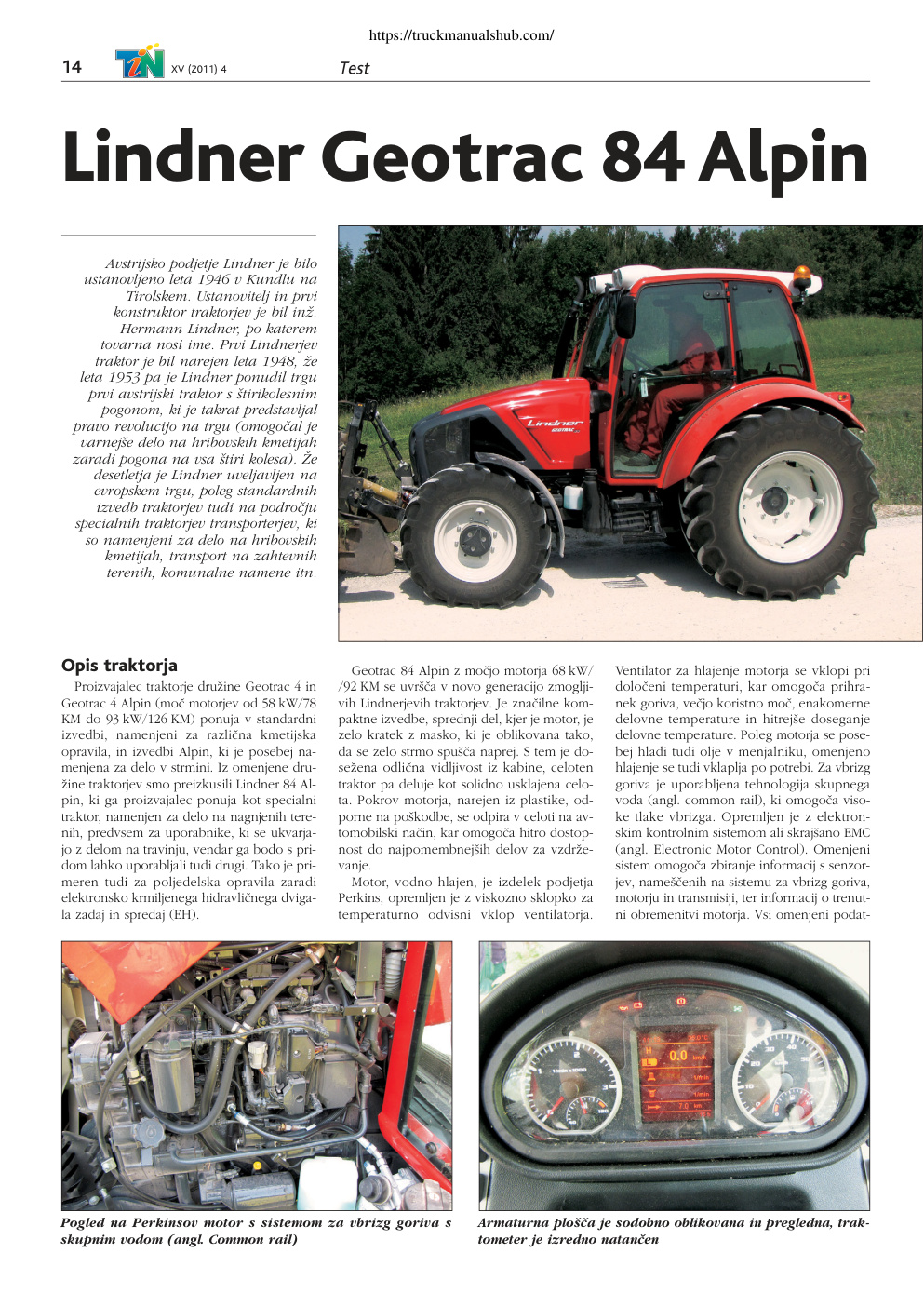 Première page de tin