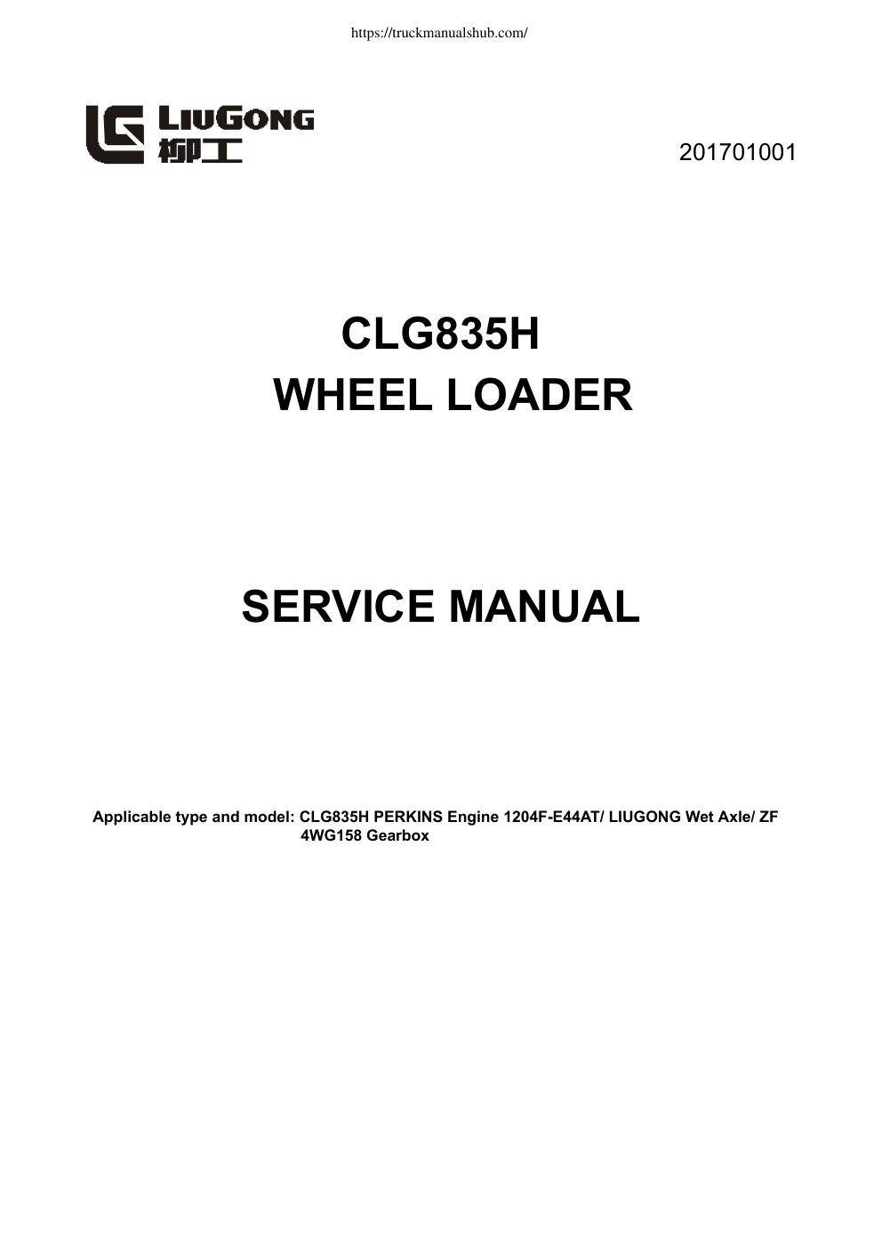 Première page de CLG835H 4F Service
