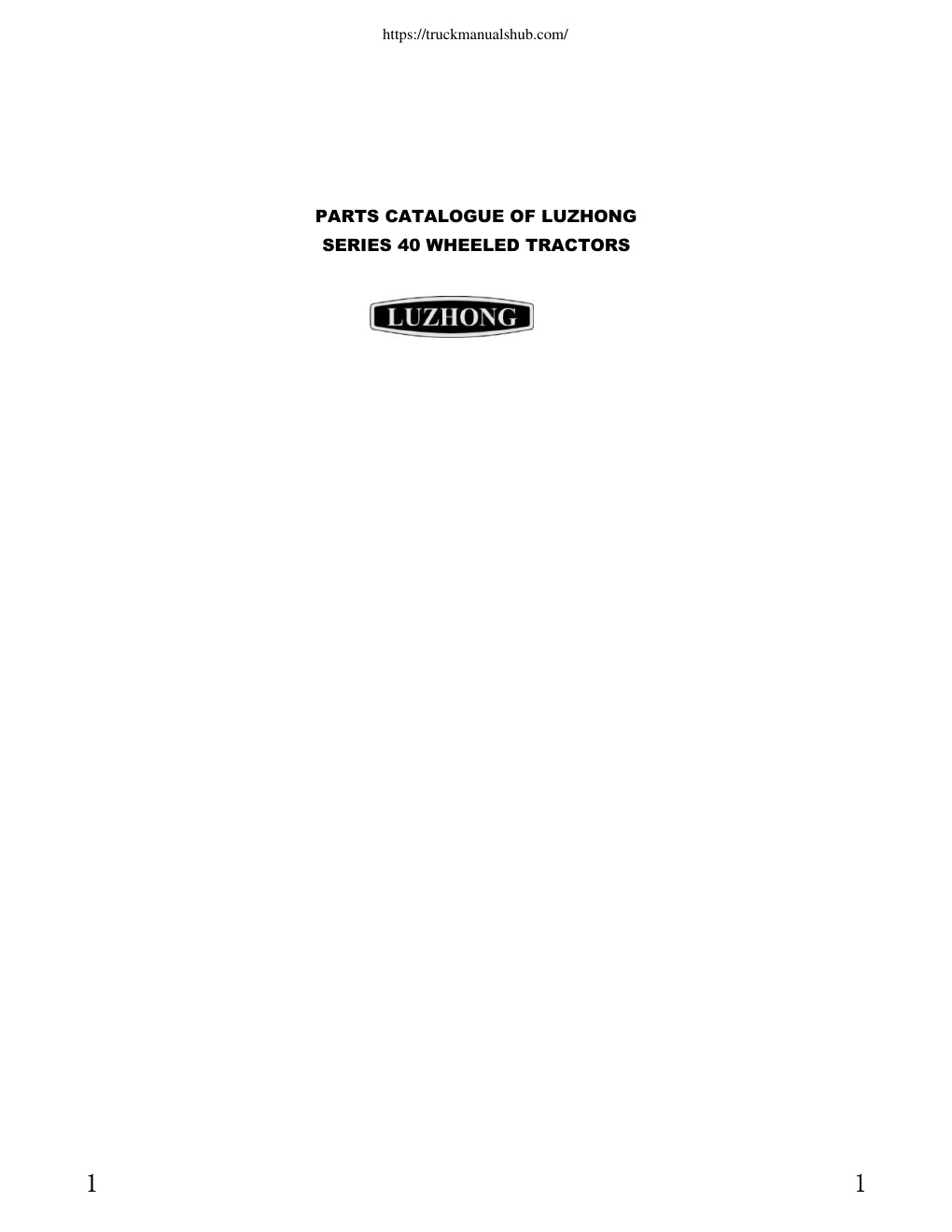 Première page de 40-50hp parts